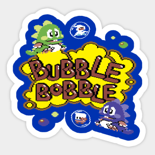 Bubble Bobble Sticker